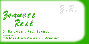 zsanett reil business card